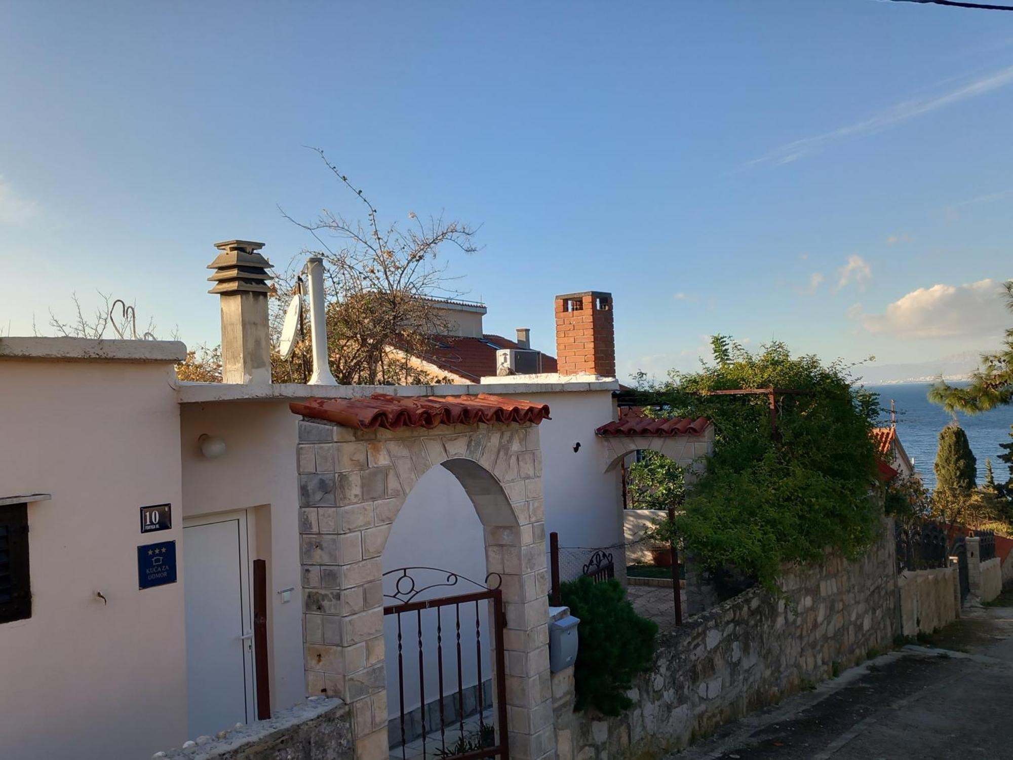 Kuca Za Odmor Skalina - Sea View Villa Сплитска Екстериор снимка
